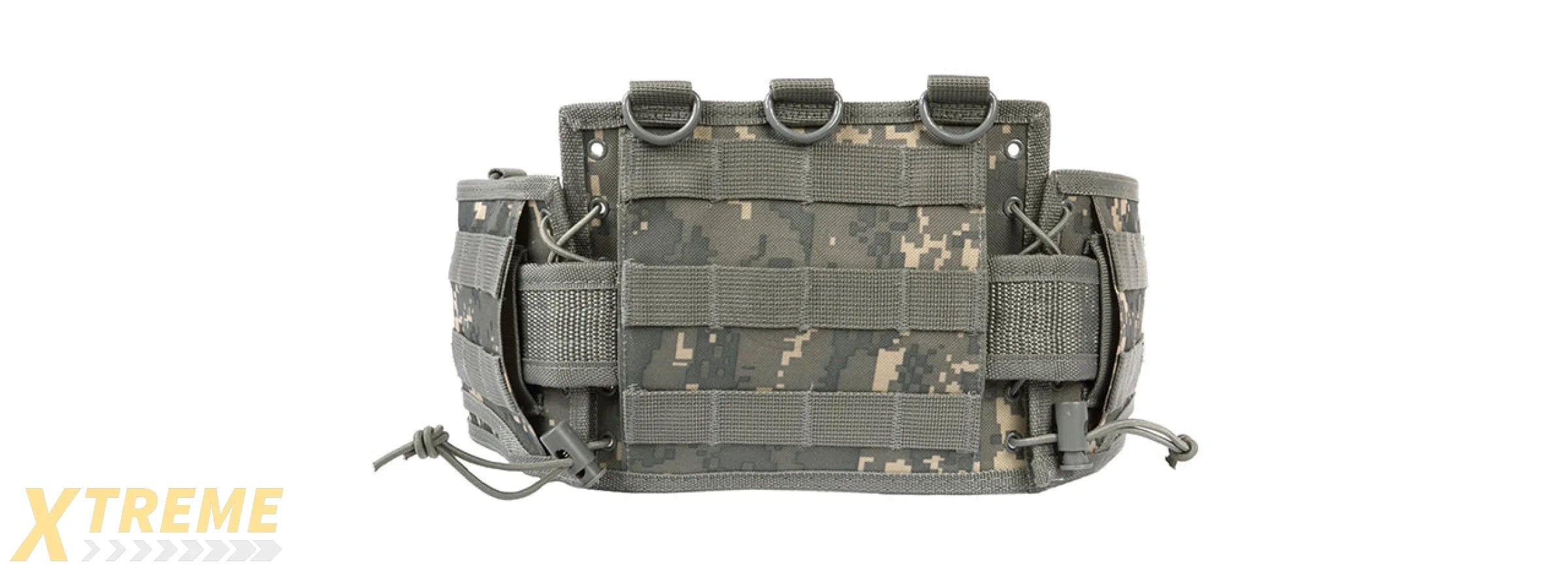 NCSTAR LOW-PROFILE MOLLE BATTLE BELT W/ INTERNAL QD COMBAT BELT - ACU