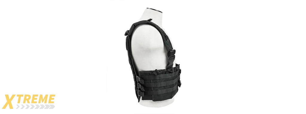 NCSTAR MOLLE MODULAR CHEST RIG W/ INTEGRATED HYDRATION POUCH FOR FIELD USE
