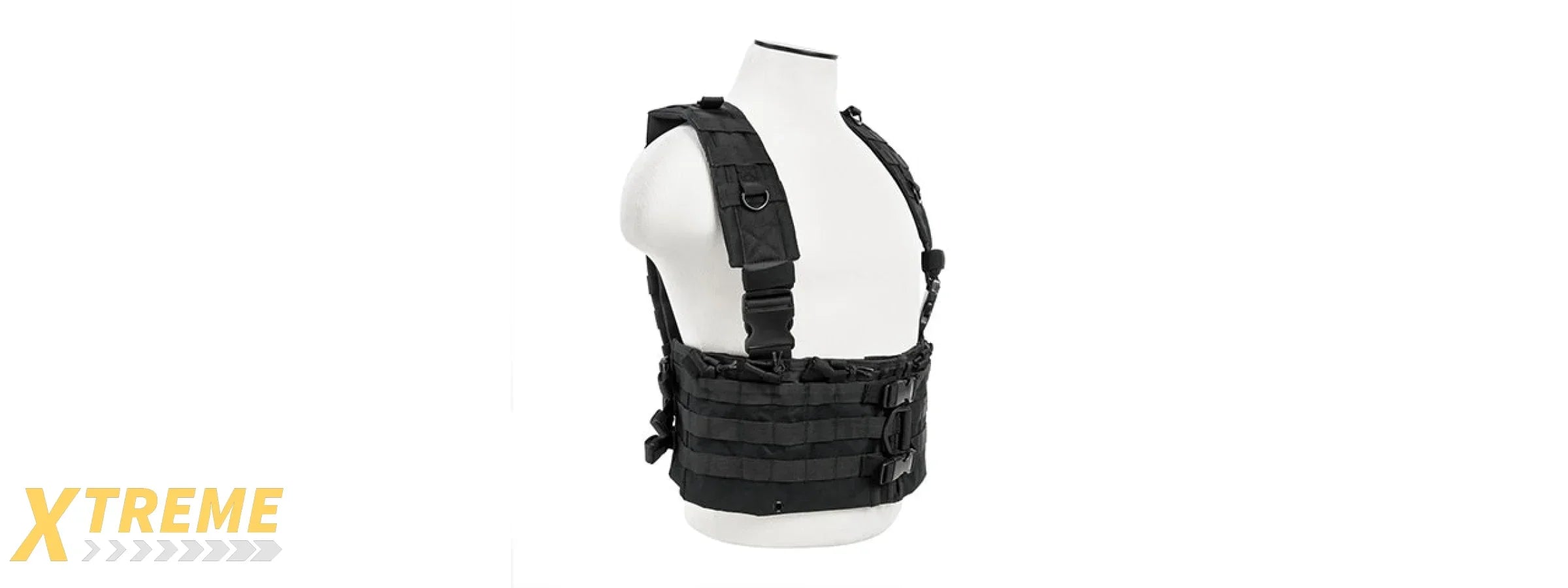 NCSTAR MOLLE MODULAR CHEST RIG W/ INTEGRATED HYDRATION POUCH FOR FIELD USE