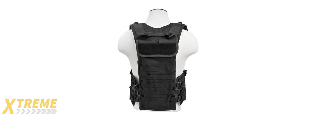 NCSTAR MOLLE MODULAR CHEST RIG W/ INTEGRATED HYDRATION POUCH FOR FIELD USE