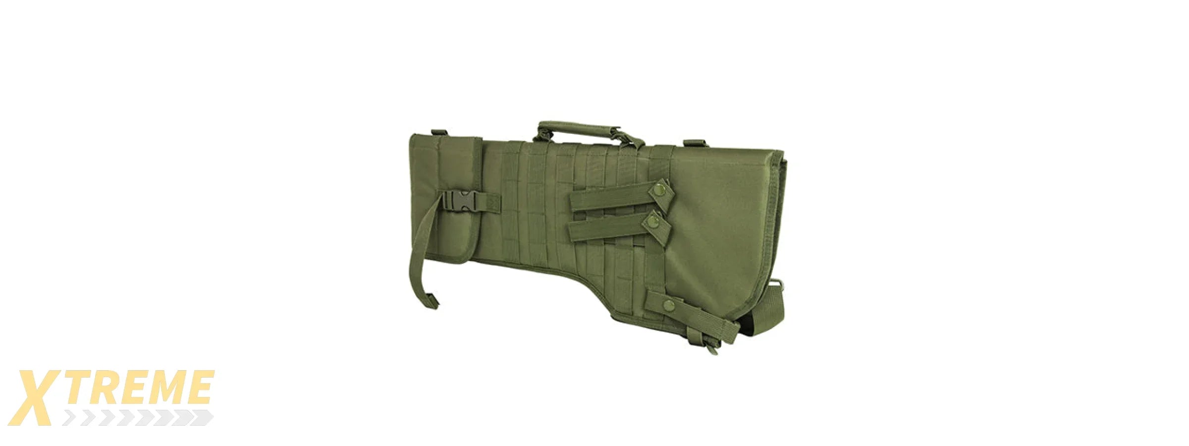 NCSTAR RIFLE SCABBARD PROTECTIVE GUN CASE W/ SHOULDER SLING - OD GREEN