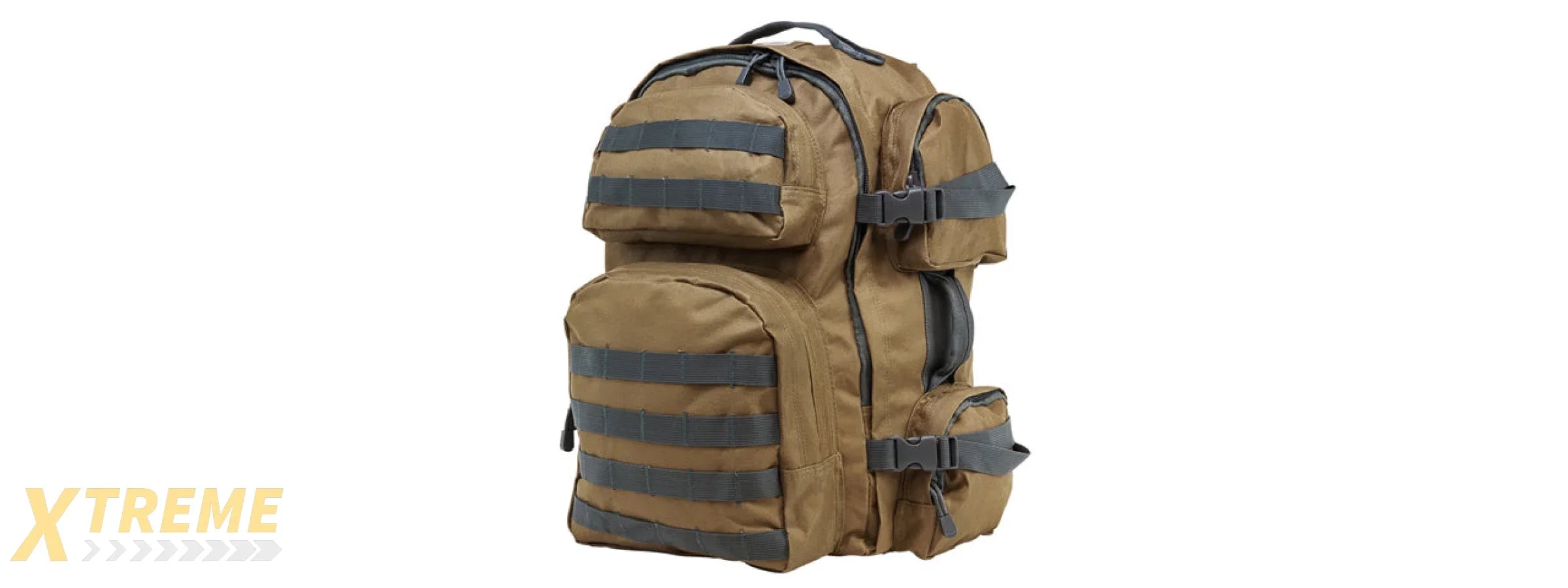 NcStar Tactical Combat Backpack - Heavy-Duty Military-Style Loadout and Gear Pack