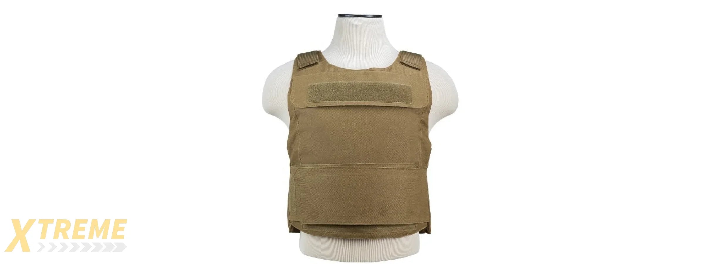 NCSTAR VISM DISCREET TACTICAL VEST (TAN)