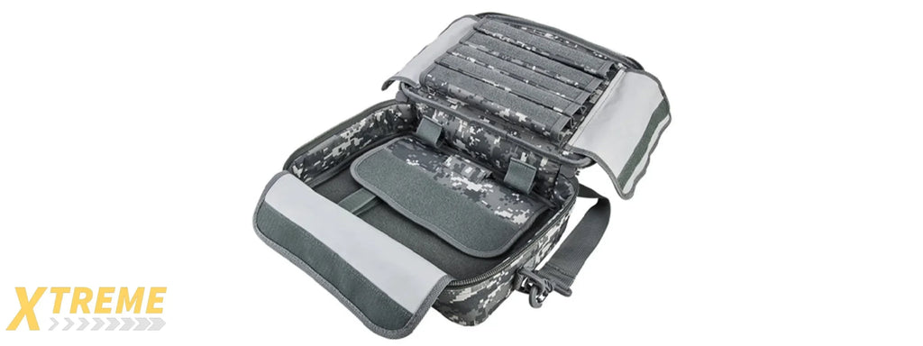 NcStar VISM Double Pistol Range Bag for Gear and Accessories