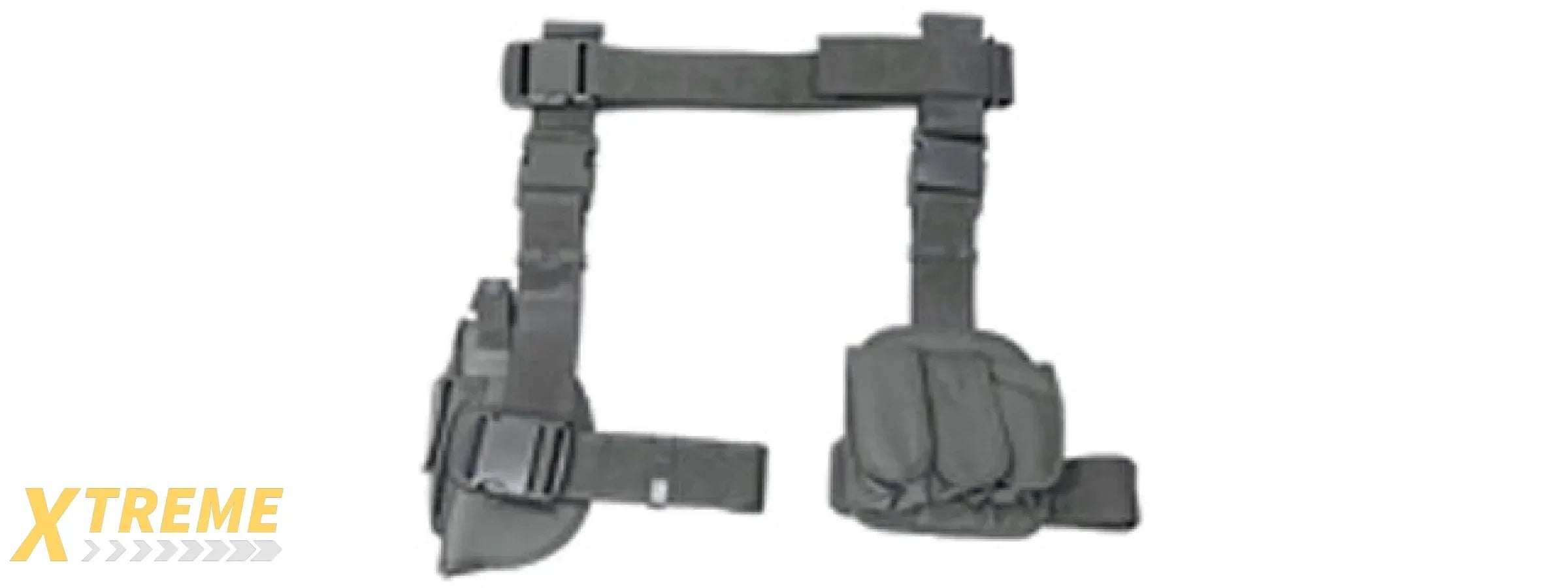 NcStar VISM Drop Leg Holster & Magazine Pouch 3-Piece Set with Adjustable Straps
