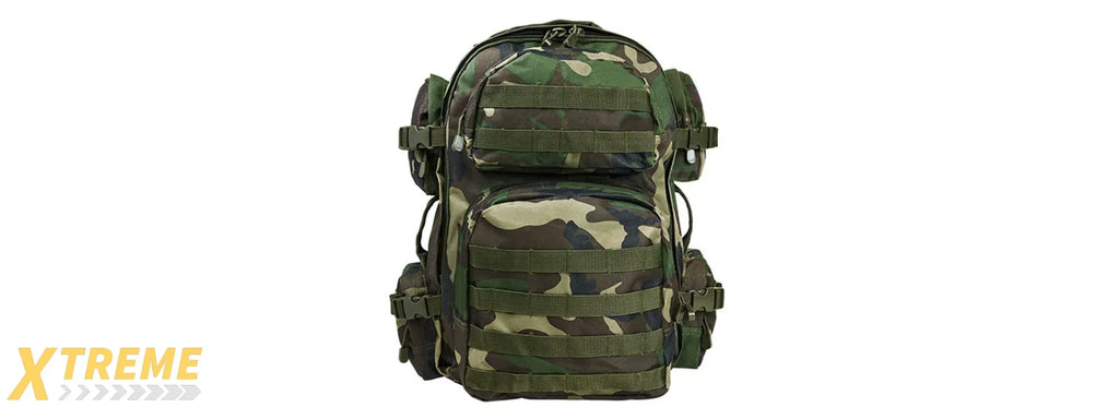 NCSTAR VISM TACTICAL ASSAULT MOLLE AIRSOFT BACKPACK - Heavy Duty Combat Pack