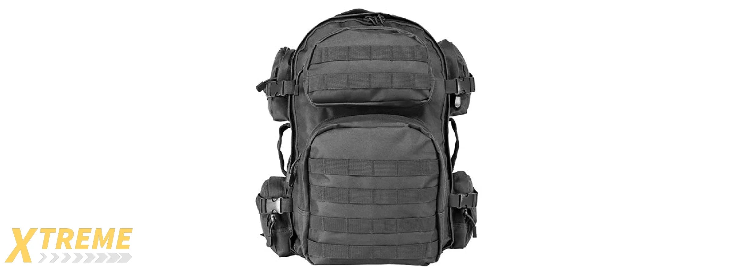 NCSTAR VISM TACTICAL ASSAULT MOLLE AIRSOFT BACKPACK - Heavy Duty Combat Pack