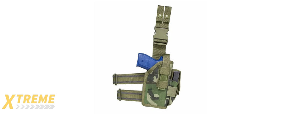 NCSTAR VISM Universal Drop Leg Holster - Adjustable Tactical Thigh Platform