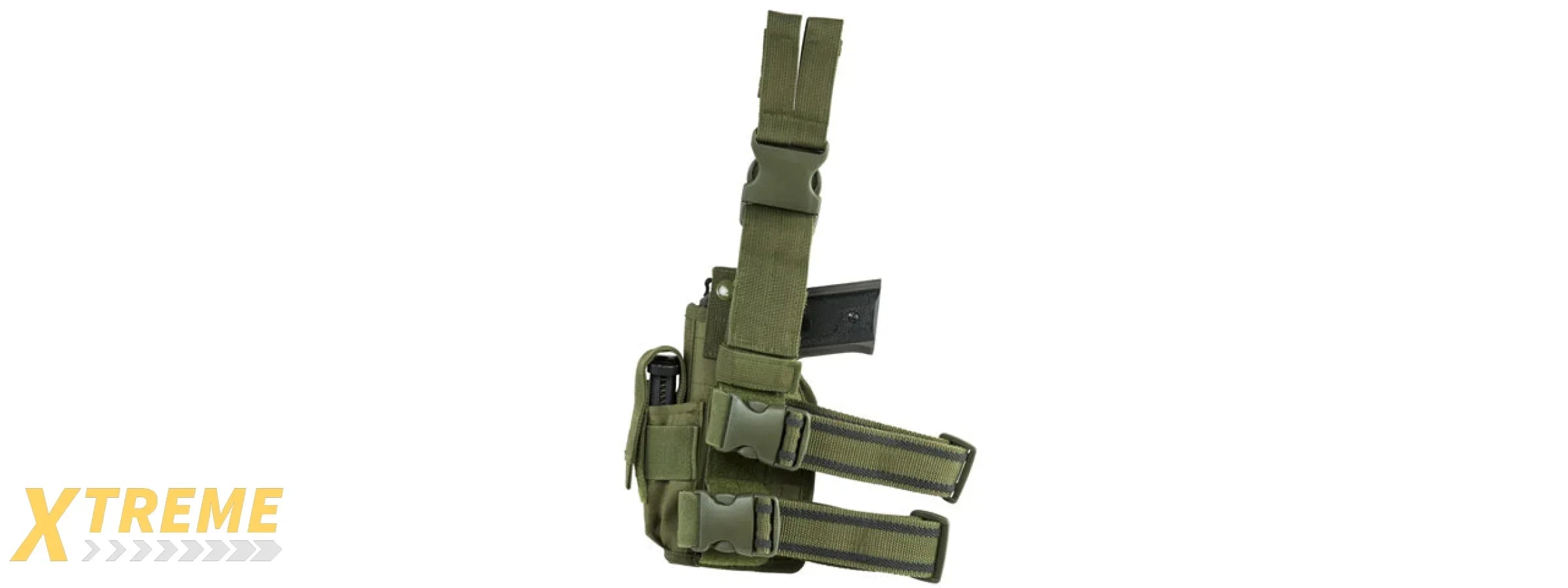 NCSTAR VISM Universal Drop Leg Holster - Adjustable Tactical Thigh Platform