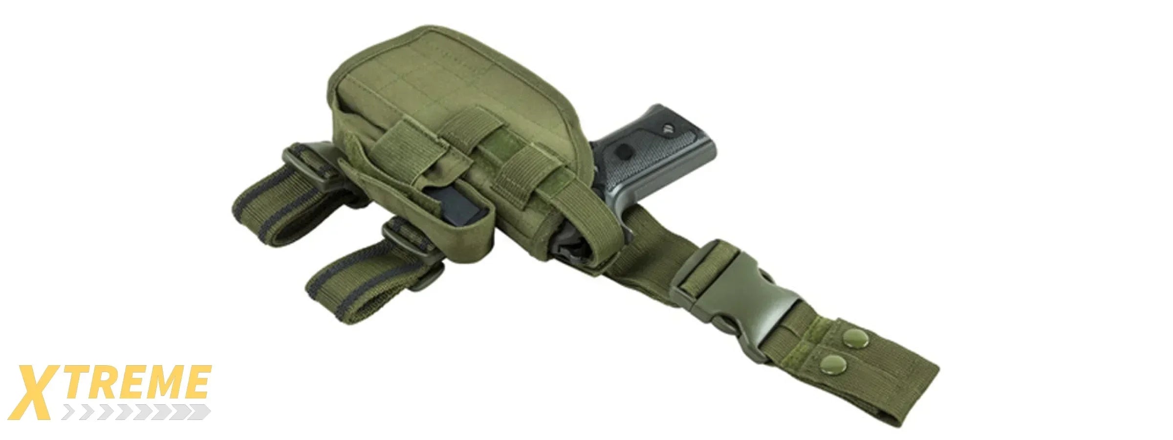 NCSTAR VISM Universal Drop Leg Holster - Adjustable Tactical Thigh Platform