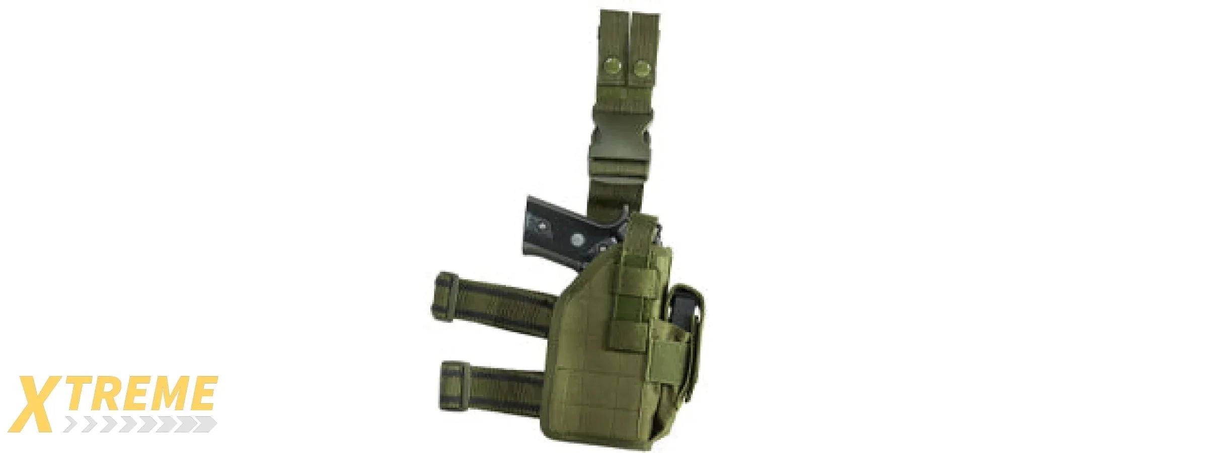 NCSTAR VISM Universal Drop Leg Holster - Adjustable Tactical Thigh Platform
