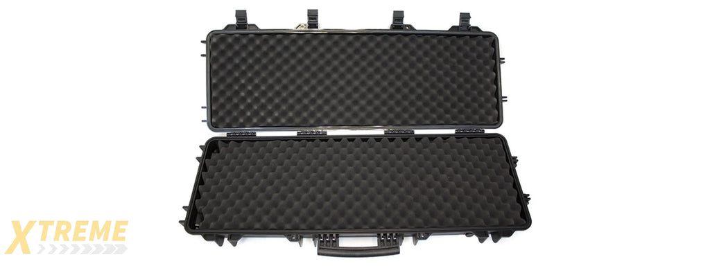 Nuprol Premium Large 43" Hard Rifle Case with Wave Foam - (Green)