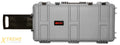 Nuprol Premium Medium 31.5" Hard Rifle Case with Wave Foam - (Gray)