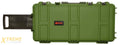 Nuprol Premium Medium 31.5" Hard Rifle Case with Wave Foam - (Green)