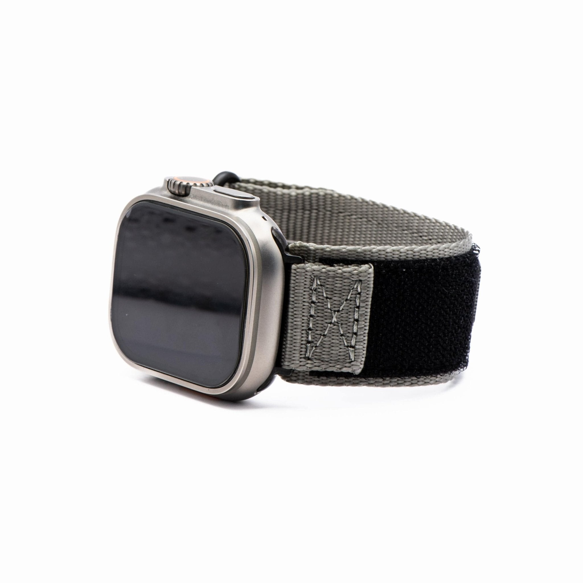 Nylon Velcro Band - For Apple Watch - Gray