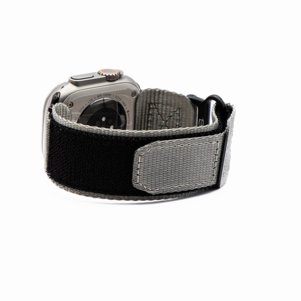 Nylon Velcro Band - For Apple Watch - Gray