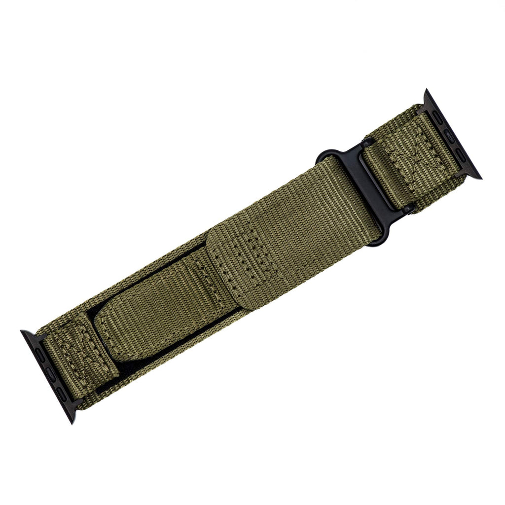 Nylon Velcro Band - For Apple Watch - Green