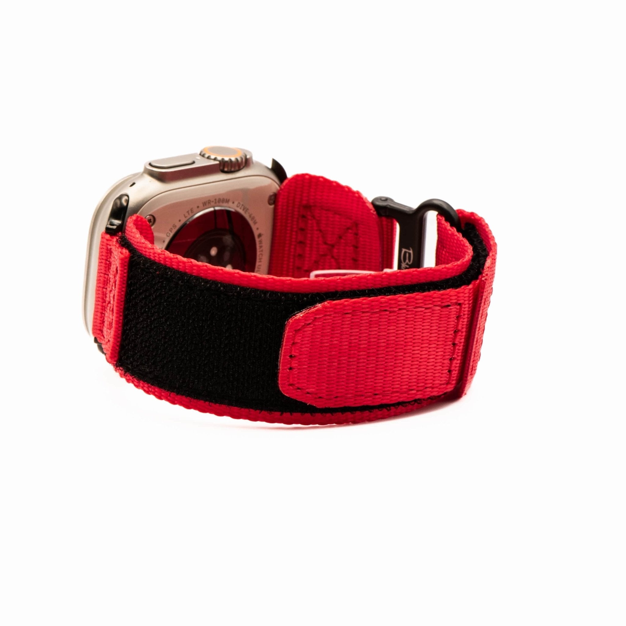 Nylon Velcro Band - For Apple Watch ULTRA - Red