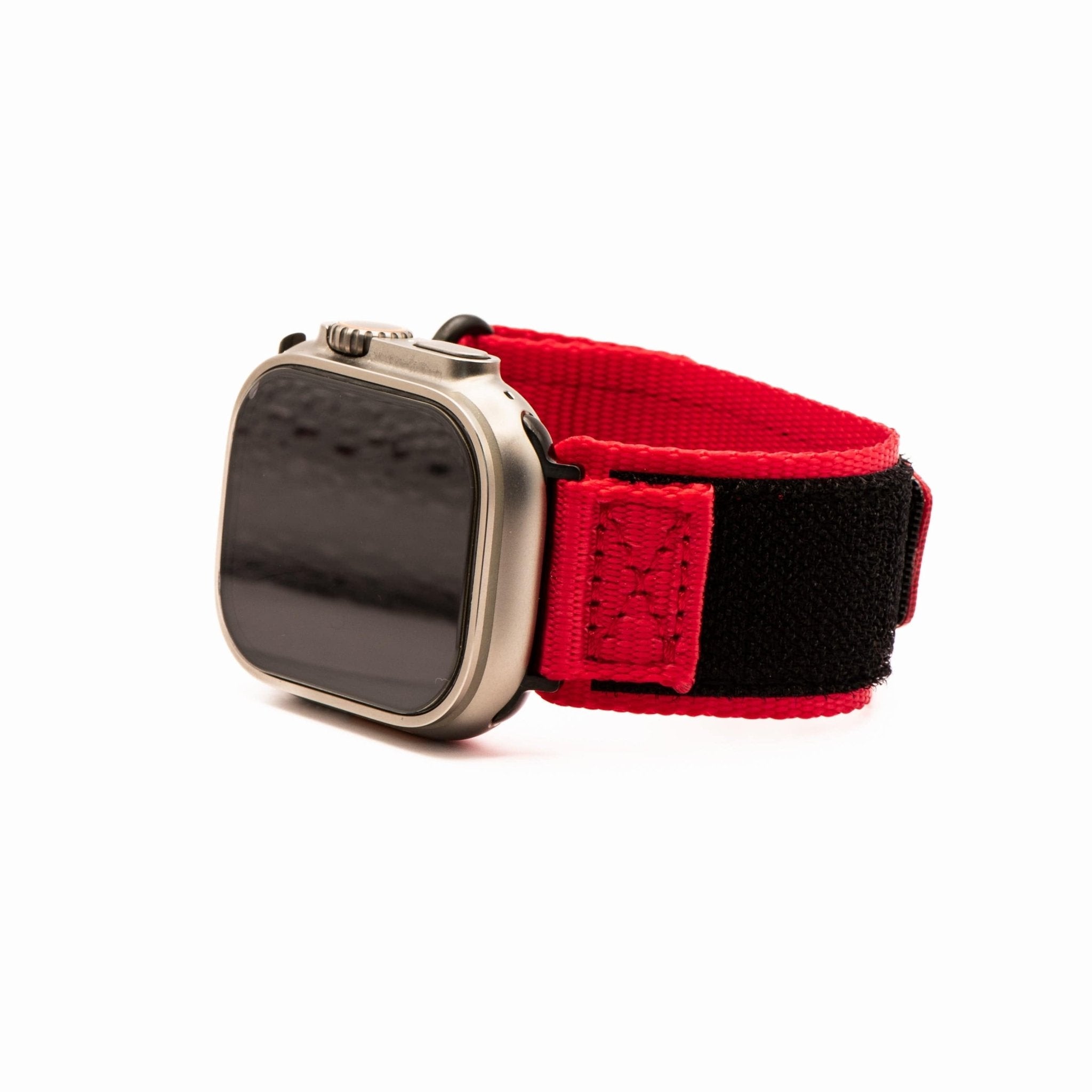 Nylon Velcro Band - For Apple Watch ULTRA - Red