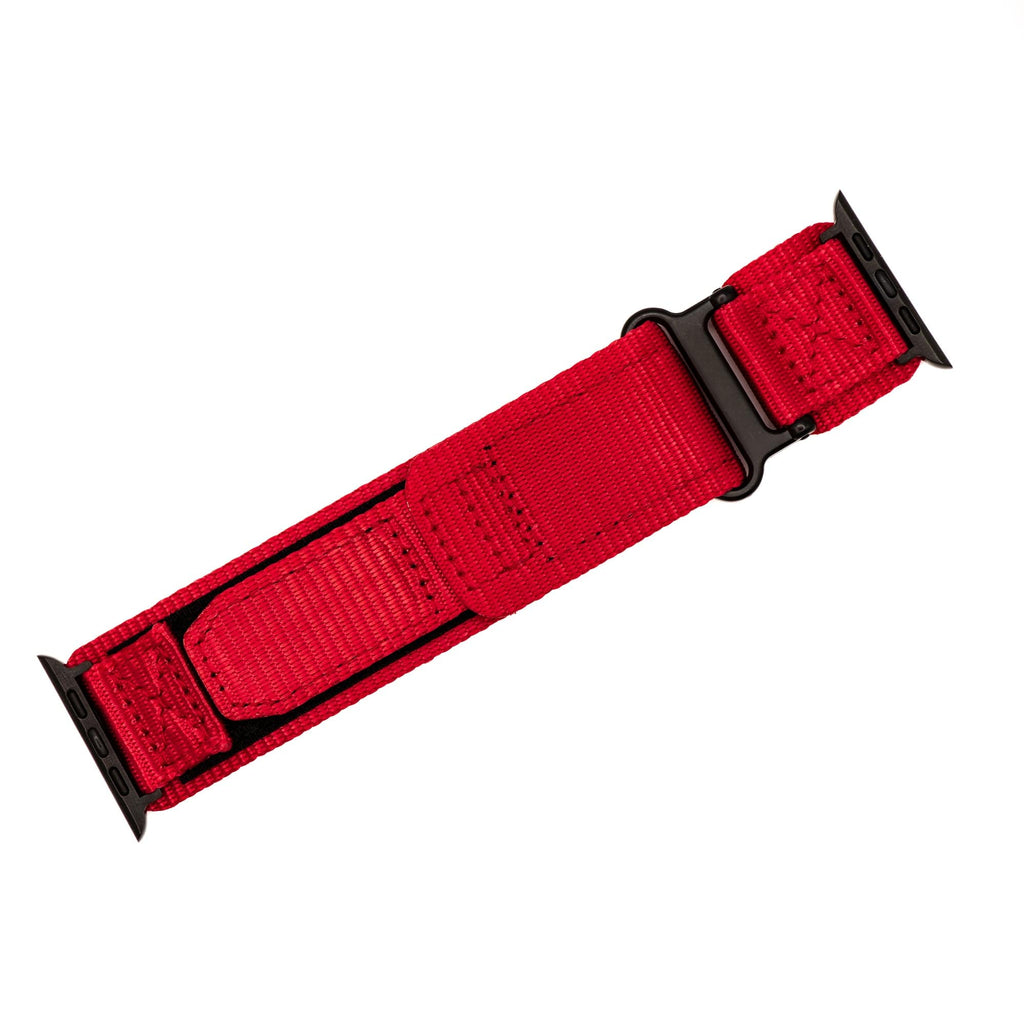 Nylon Velcro Band - For Apple Watch ULTRA - Red