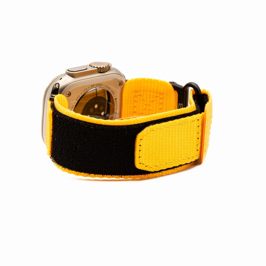 Nylon Velcro Band - For Apple Watch - Yellow