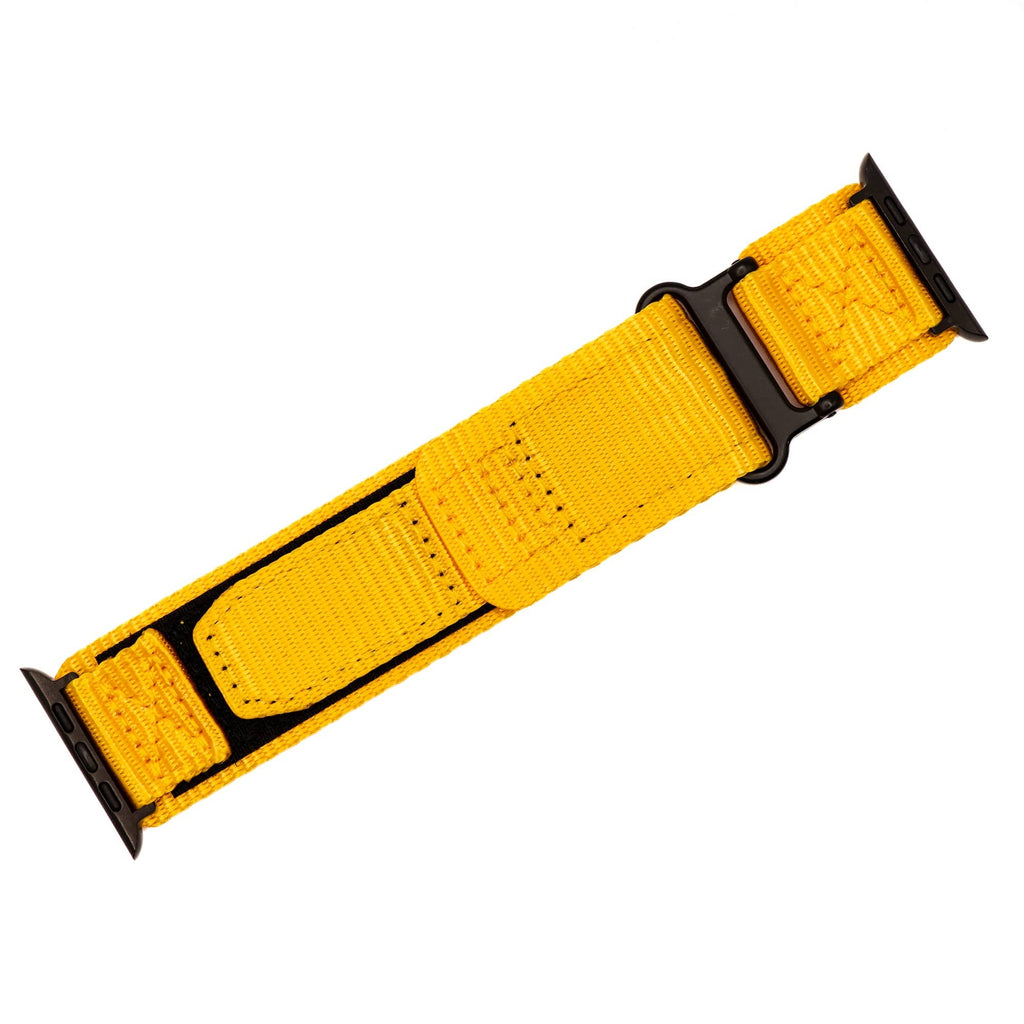 Nylon Velcro Band - For Apple Watch - Yellow