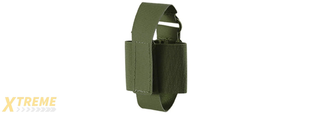 Nylon Webbing Thorax Grenade Pouch - (OD Green)
