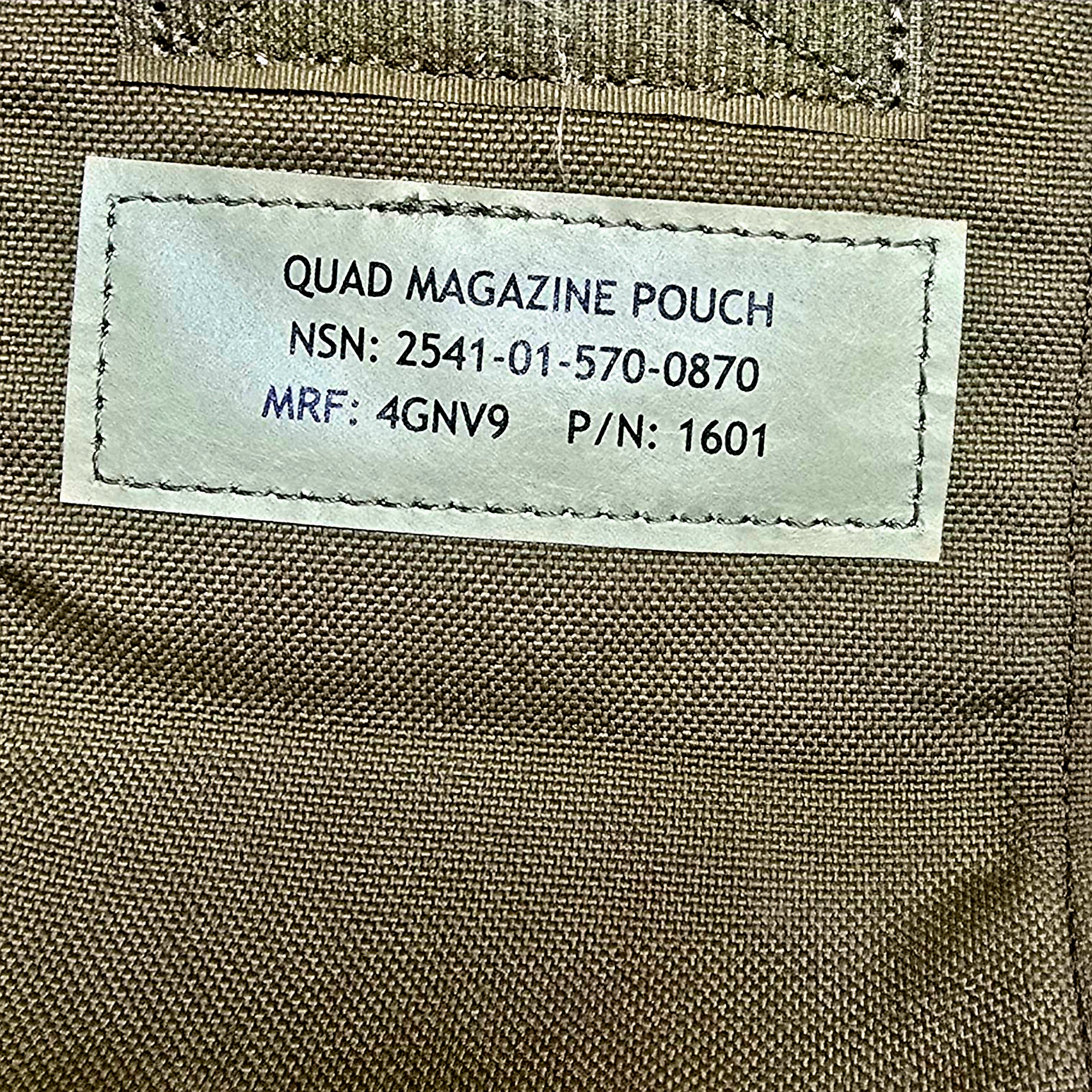BMI Defense Quad Magazine Pouch