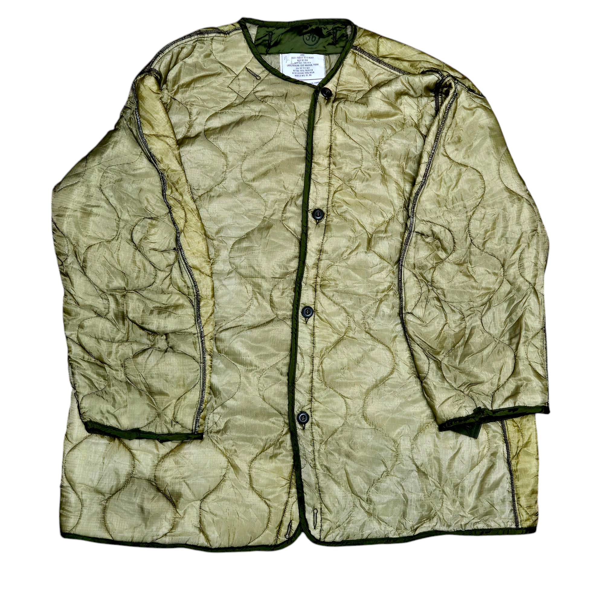 Extreme Cold Weather Parka Liner (Smoking Jacket)