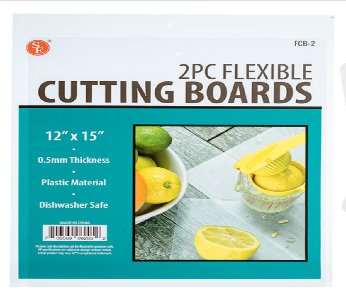 Flexible Cutting Board Pair