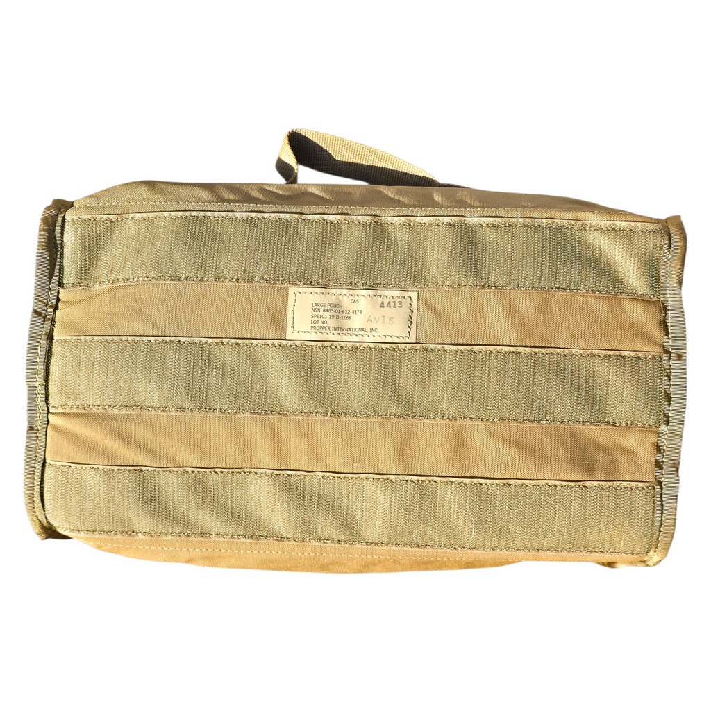 Large Coyote Hook Backed Pouch