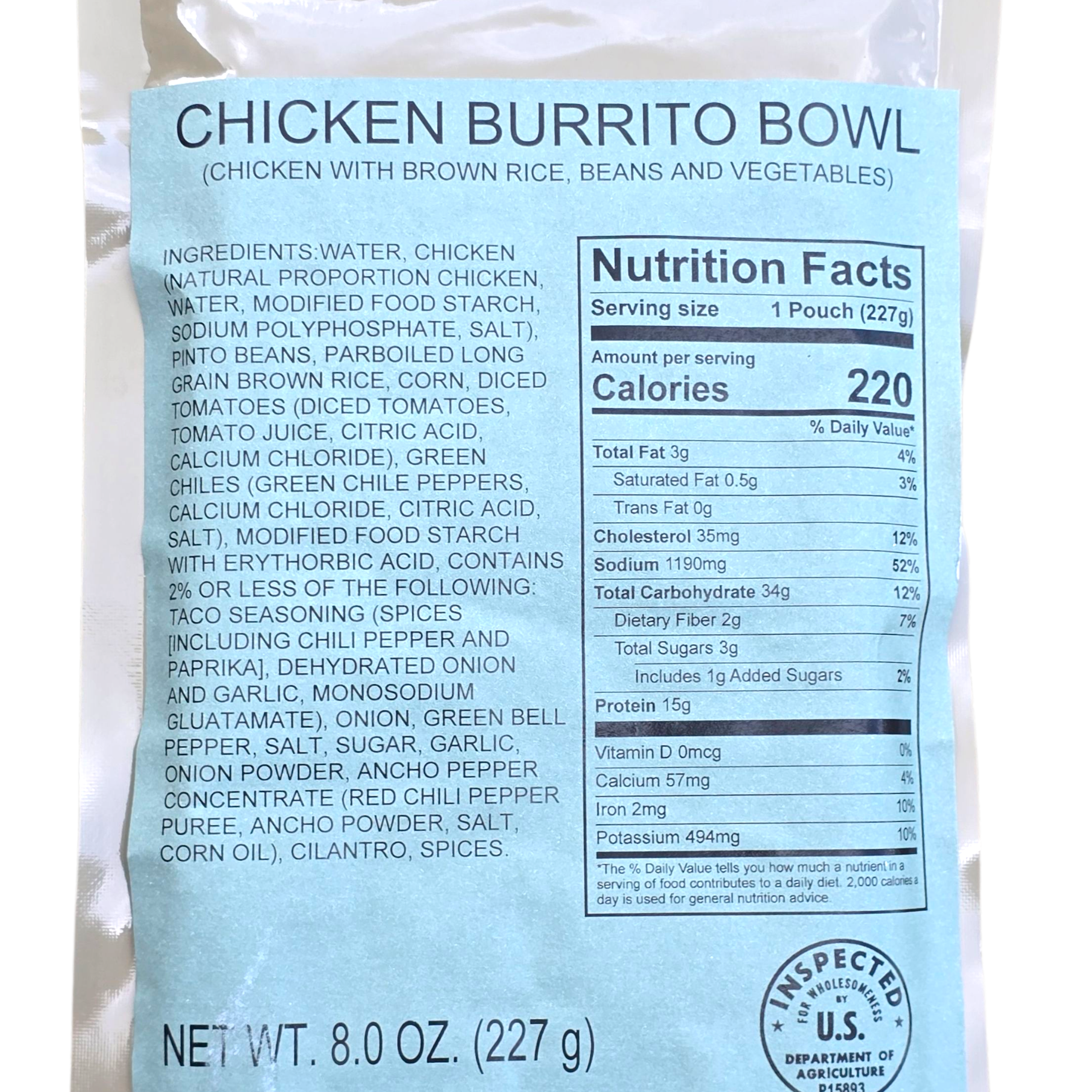 MRE Entree