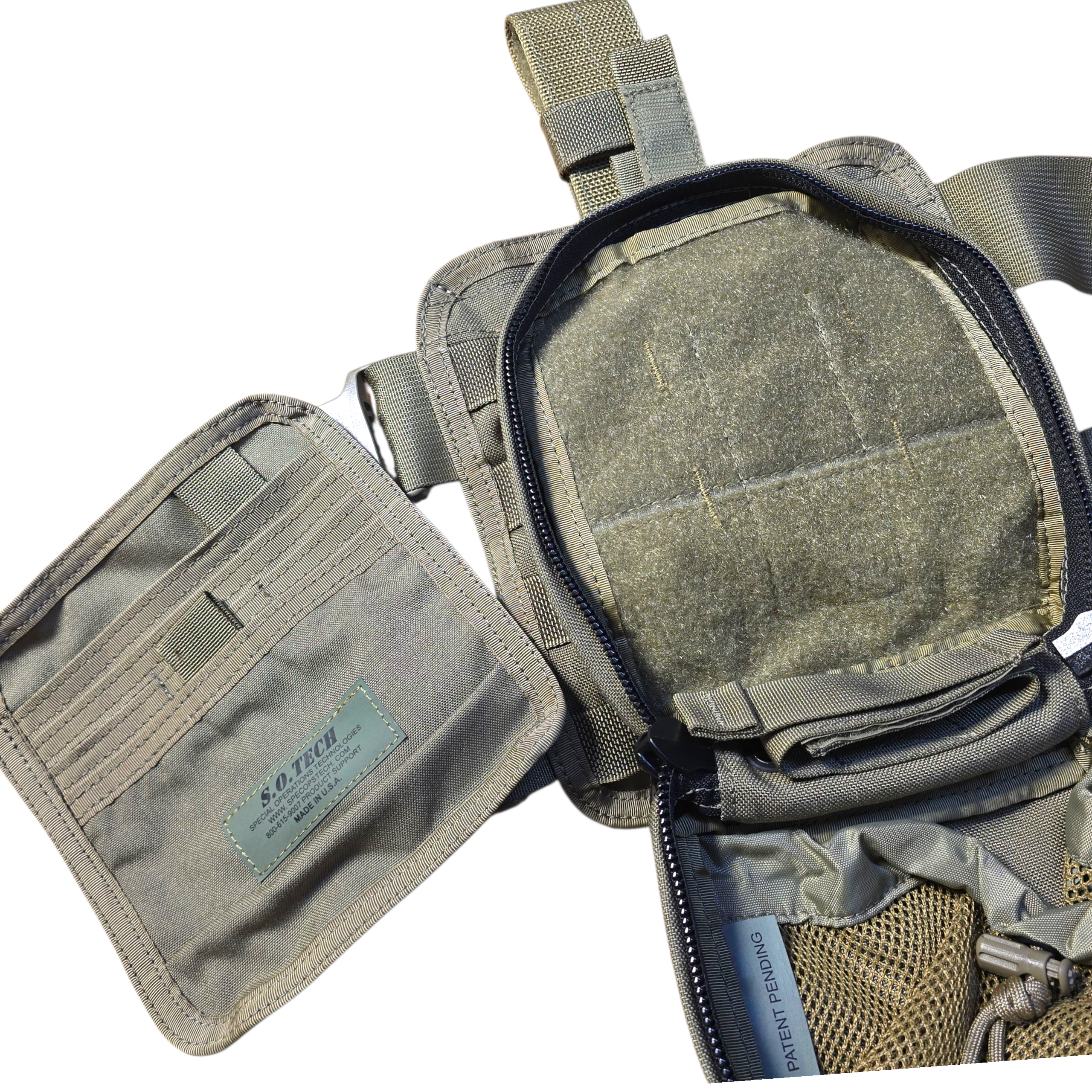 S.O. Tech Drop Leg Panel, IFAK Pouch, and Insert (Coyote)