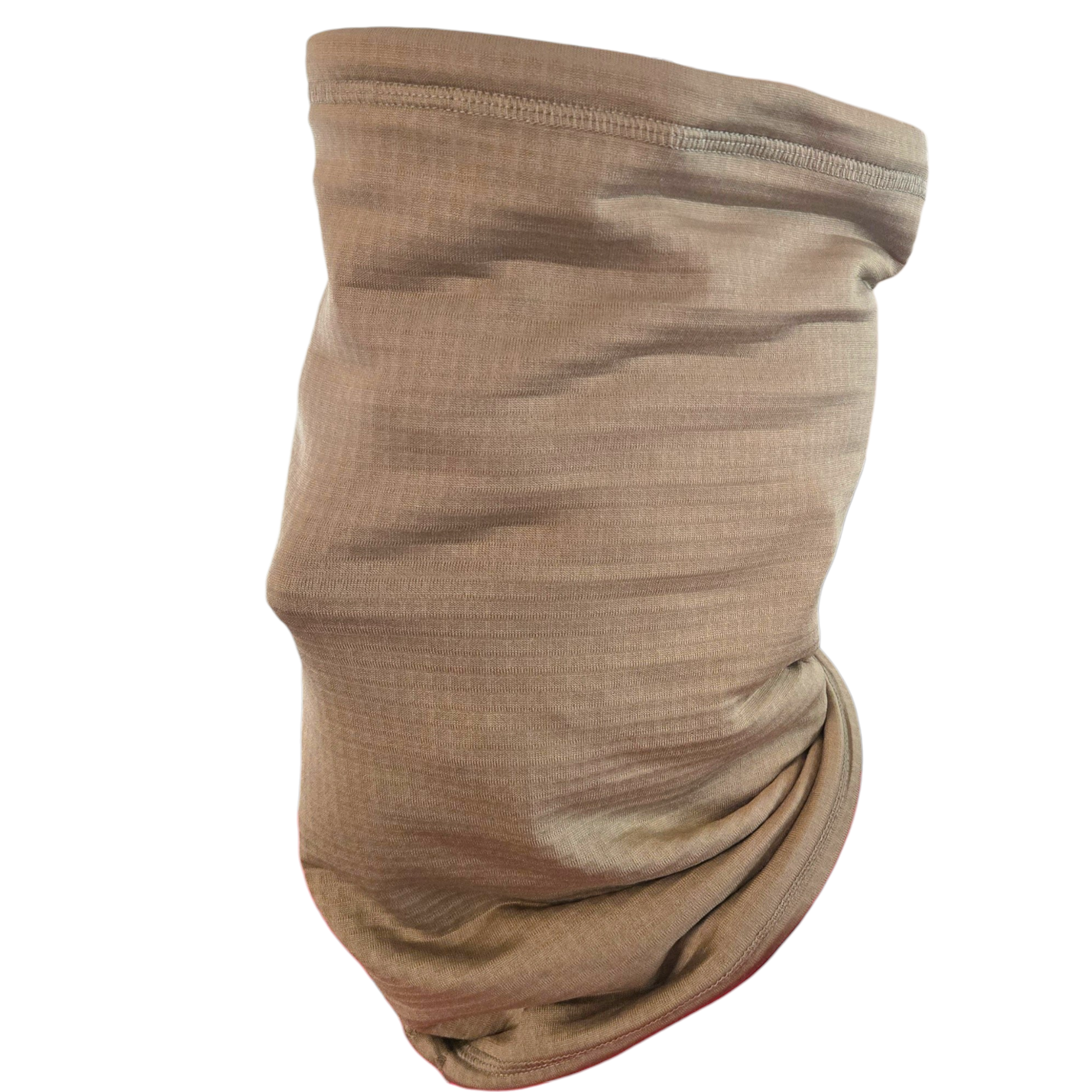 USGI Tan Grid Fleece Neck Gaiter
