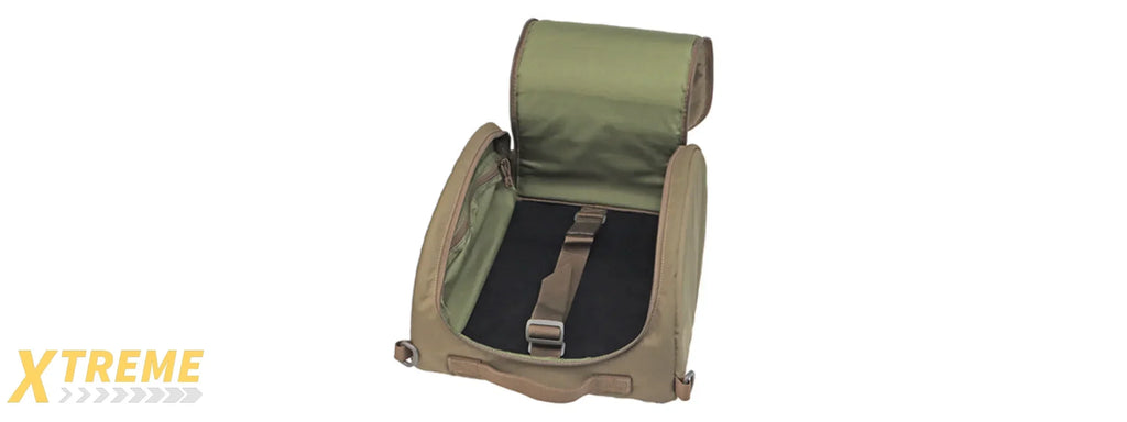 Padded Helmet Storage Bag with Carry Handle and Protective Foam Lining for Helmets