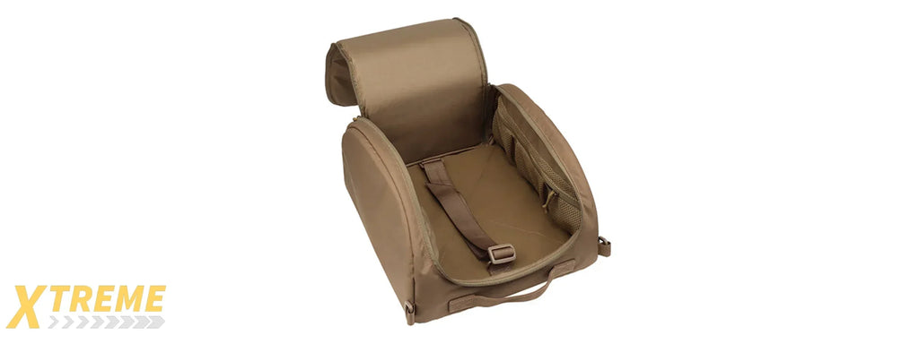 Padded Helmet Storage Bag with Carry Handle and Protective Foam Lining for Helmets