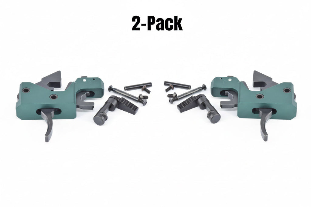 2 pack combo Partisan Forced-Reset Drop-In Cassette Trigger FRT – AR-15 Platform (USA-Made)