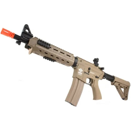G&G CM16 COMBAT MACHINE MOD 0 AIRSOFT M4 AEG RIFLE - TAN