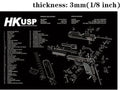 HK USP Gun Cleaning Mat