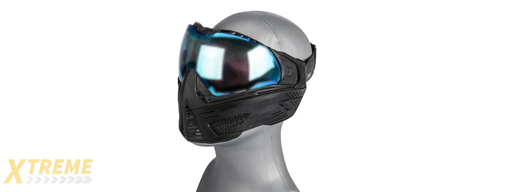 Push Paintball Unite Mask — Full-Face Paintball Goggles with Anti-Fog Ventilation