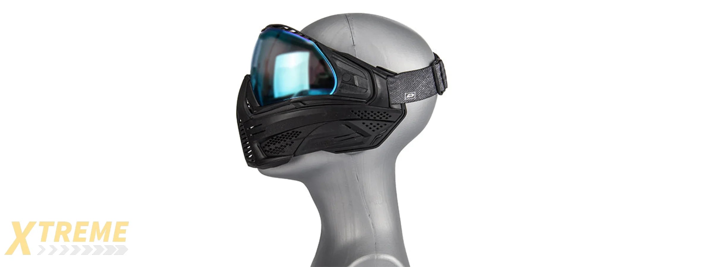 Push Paintball Unite Mask — Full-Face Paintball Goggles with Anti-Fog Ventilation