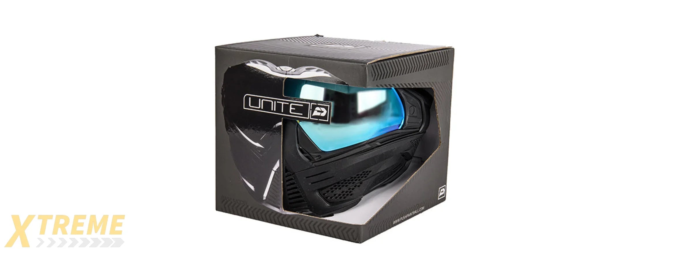 Push Paintball Unite Mask — Full-Face Paintball Goggles with Anti-Fog Ventilation