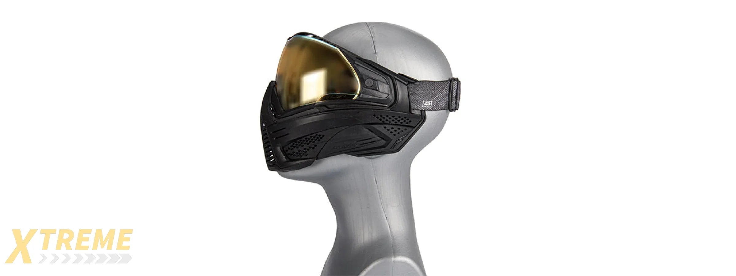 Push Paintball Unite Mask — Full-Face Paintball Goggles with Anti-Fog Ventilation