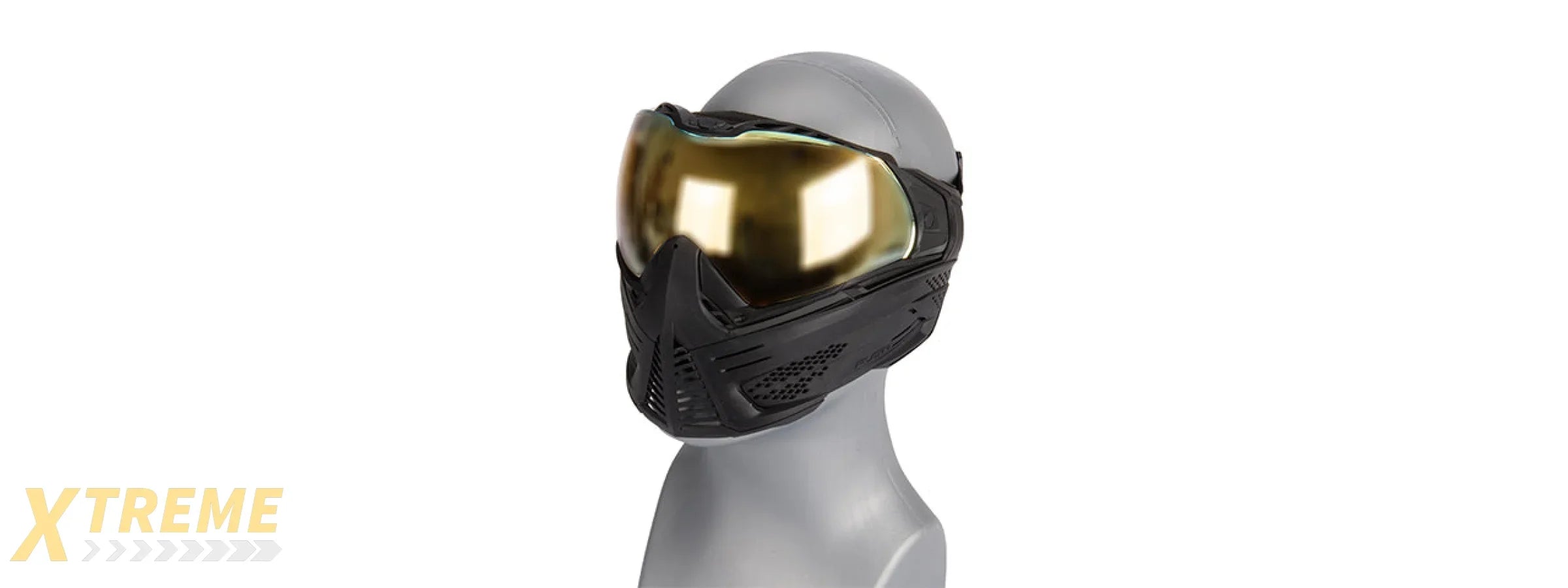 Push Paintball Unite Mask — Full-Face Paintball Goggles with Anti-Fog Ventilation
