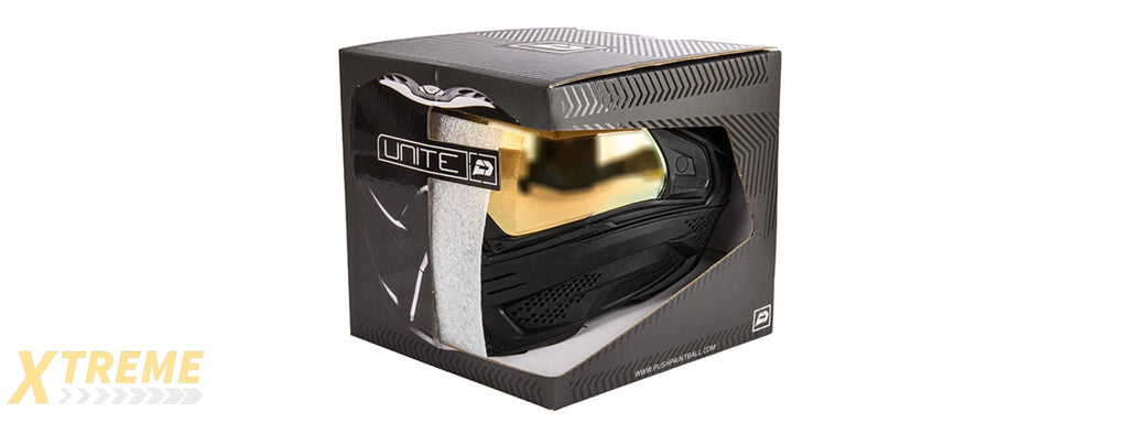 Push Paintball Unite Mask — Full-Face Paintball Goggles with Anti-Fog Ventilation