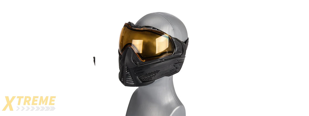 Push Paintball Unite Mask — Full-Face Paintball Goggles with Anti-Fog Ventilation