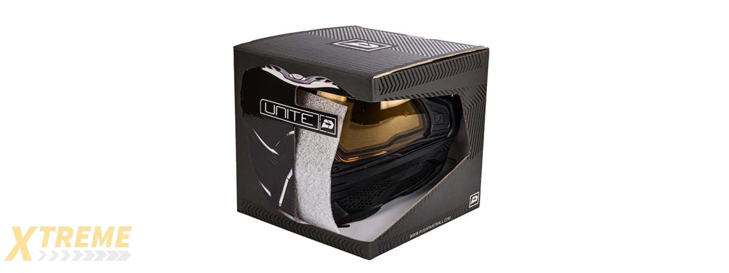Push Paintball Unite Mask — Full-Face Paintball Goggles with Anti-Fog Ventilation