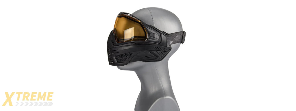 Push Paintball Unite Mask — Full-Face Paintball Goggles with Anti-Fog Ventilation