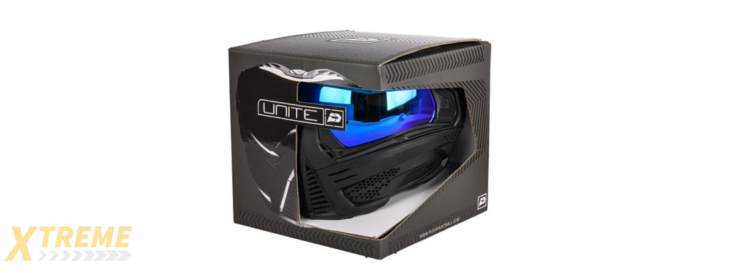 Push Paintball Unite Mask — Full-Face Paintball Goggles with Anti-Fog Ventilation