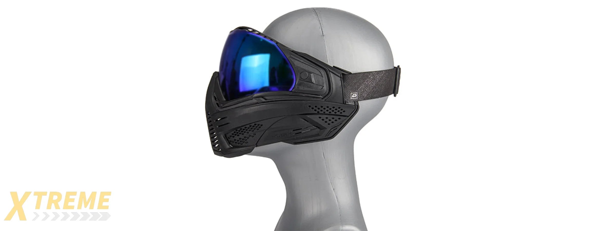 Push Paintball Unite Mask — Full-Face Paintball Goggles with Anti-Fog Ventilation